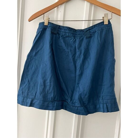 Old Navy teal blue lightweight skirt 2 - Picture 2 of 4